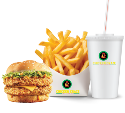 DOUBLE ZINGER BURGER