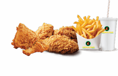 2PC Chicken with 3 Wings